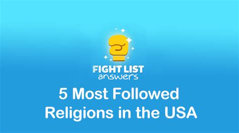 fight list answers